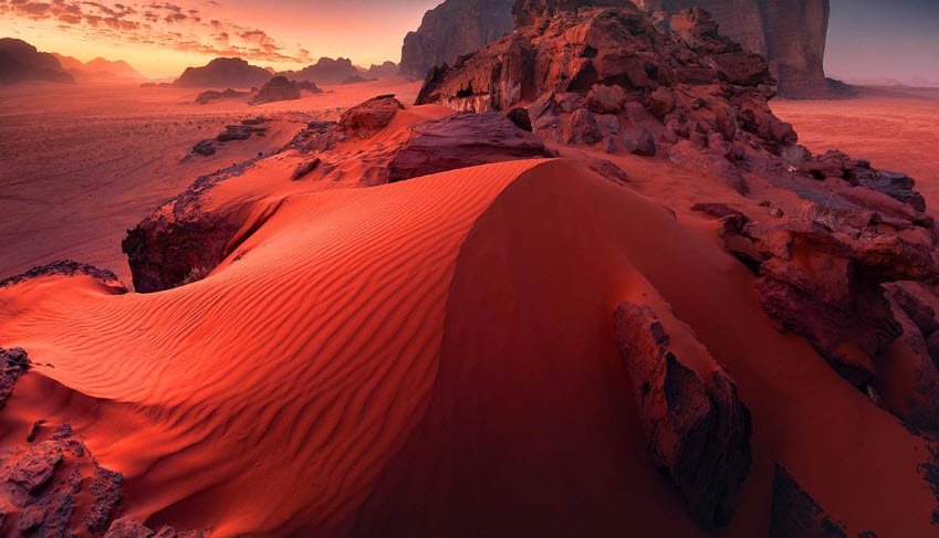 Wadi Rum (Valley of the Moon), Aqaba Governorate, Jordan